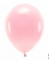 Öko õhupallid, 30 cm, erkroosad, 10 tk. цена и информация | Шарики | kaup24.ee