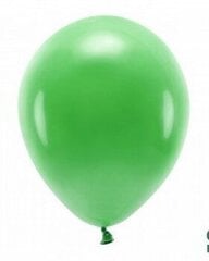 Öko õhupallid, 10 tk, 30 cm, tumerohelised цена и информация | Шарики | kaup24.ee