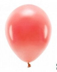 Эко воздушные шарики 30 см 10 шт, красные цена и информация | Шарики | kaup24.ee