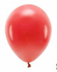 Эко воздушные шарики 30 см 10 шт, тёмно-красные цена и информация | Шары | kaup24.ee