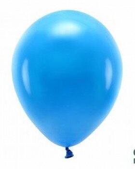 Ökoõhupallid, 30cm, 10tk, sinised hind ja info | Õhupallid | kaup24.ee