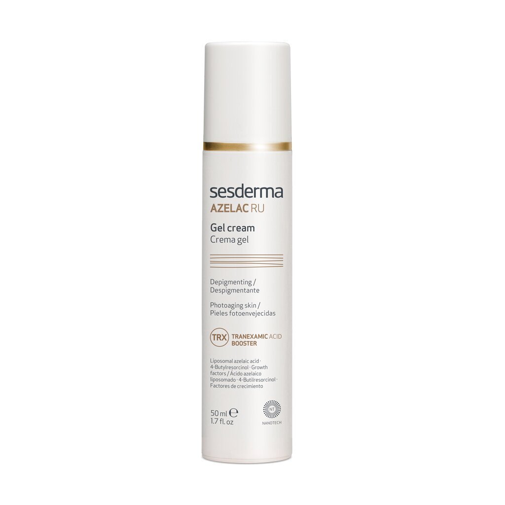 Depigmenteeriv geel-kreem Sesderma Azelac Ru Gel Cream Depigmenteeriv, 50ml цена и информация | Näokreemid | kaup24.ee