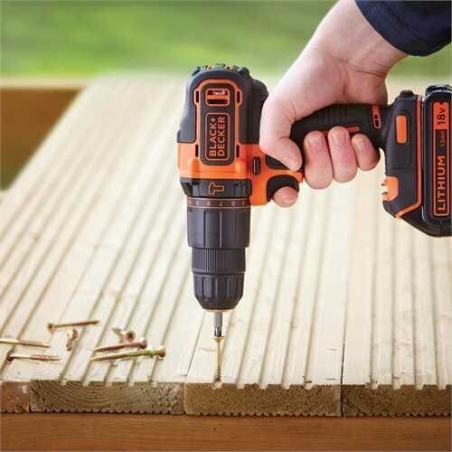 Akutrell - kruvikeeraja Black&Decker BDCHD18K-QW hind ja info | Akutrellid, kruvikeerajad | kaup24.ee