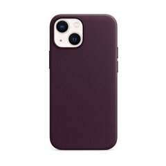 iPhone 13 mini Leather Case with MagSafe, Dark Cherry цена и информация | Чехлы для телефонов | kaup24.ee