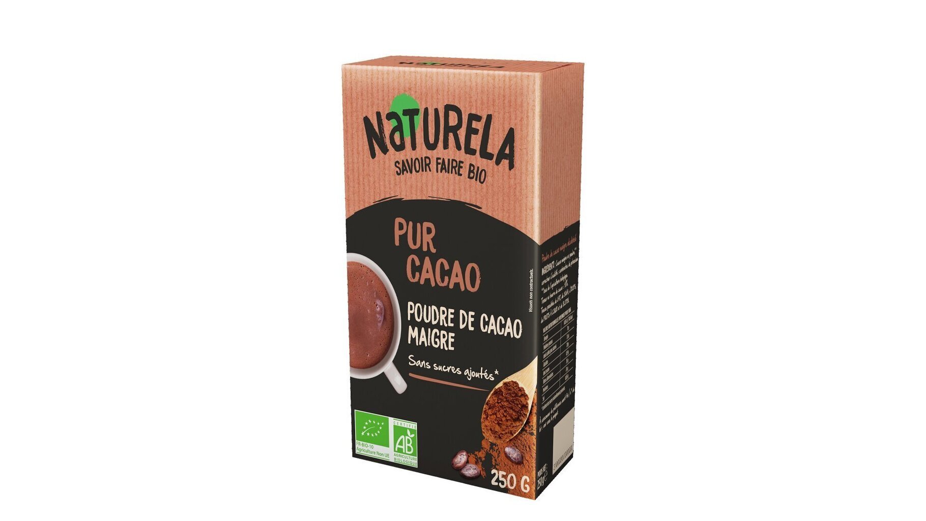 Kakao Naturela, 250 g hind ja info | Kohv, kakao | kaup24.ee