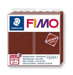 Modelleerimismass Fimo, Pähklipruuni värvi nahk, (Nut) 56g hind ja info | Kunstitarbed, voolimise tarvikud | kaup24.ee