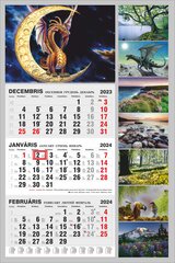 3-osaline kalender цена и информация | Календари, ежедневники | kaup24.ee