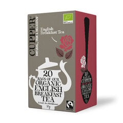 Органический чай Fairtrade Cupper English Breakfast 50гр цена и информация | Чай | kaup24.ee