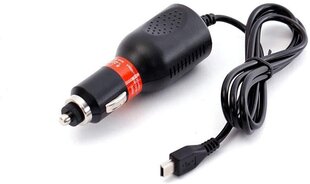 Universaalne mini -USB laadija Powermax PPC002B (12v / 24v - 2,5A) 1,5m цена и информация | Зарядные устройства для телефонов | kaup24.ee