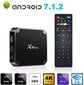 Multimeediamängija X96mini Android TV Box 2 GB + 16 GB teleri digiboks цена и информация | Meediamängijad ja tarvikud | kaup24.ee