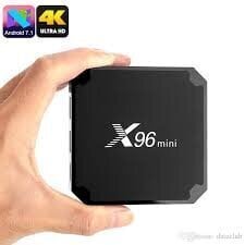 Multimeediamängija X96mini Android TV Box 2 GB + 16 GB teleri digiboks цена и информация | Мультимедийные проигрыватели | kaup24.ee