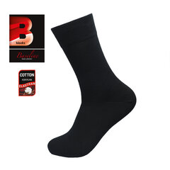 Мужские классические носки Bisoks 12246, черные цена и информация | Meeste sokid | kaup24.ee