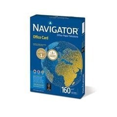 Paber NAVIGATOR Office Card, 160 g/m2, A4, 250 lehte hind ja info | Vihikud, märkmikud ja paberikaubad | kaup24.ee