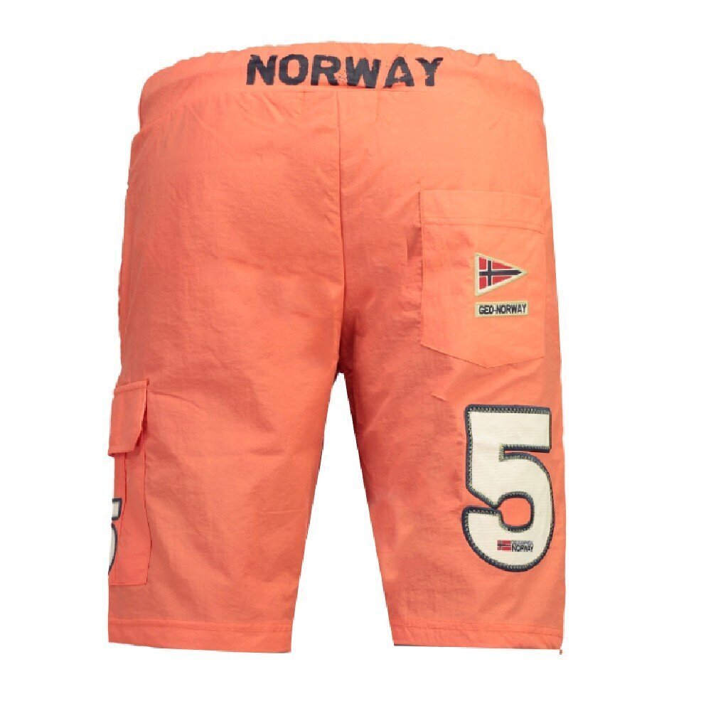 Meeste rannapüksid Geographical Norway Quorban, oranž hind ja info | Ujumispüksid, shortsid | kaup24.ee