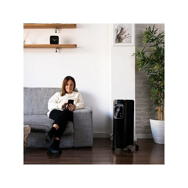 ÕLIRADIAATOR (9 RIBI) CECOTEC READYWARM 9000 TOUCH CONNECTED BLACK 2000 W WI-FI цена и информация | Küttekehad | kaup24.ee