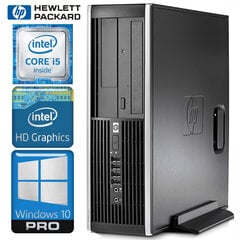 HP 8200 Elite SFF i5-2400 4GB 250GB WIN10PRO/W7P цена и информация | Стационарные компьютеры | kaup24.ee