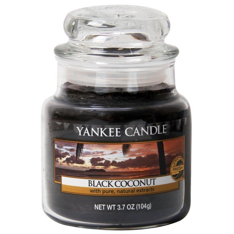 Lõhnastatud küünal Yankee Candle Kookos hind ja info | Küünlad, küünlajalad | kaup24.ee