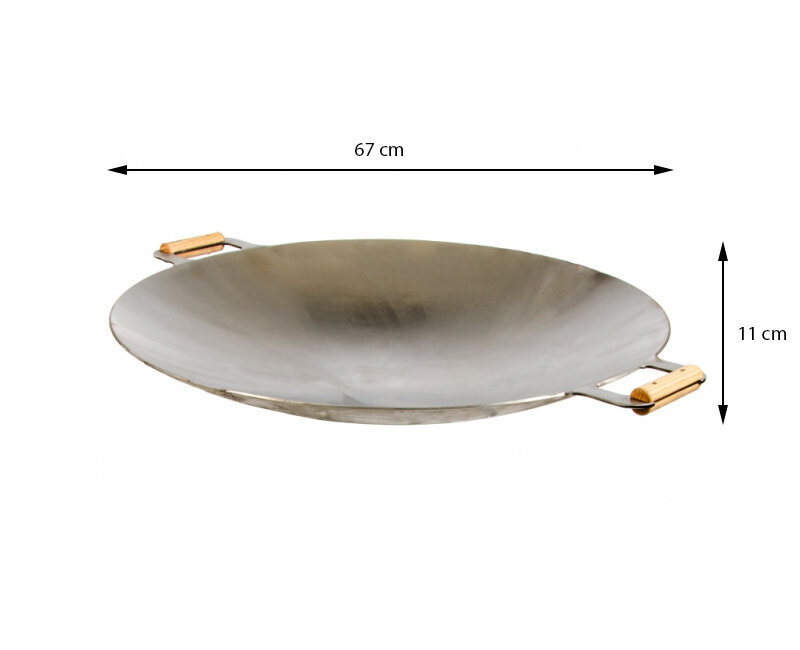 GrillSymbol wok-pann WP-675 hind ja info | Grillitarvikud ja grillnõud | kaup24.ee