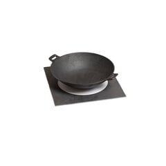 GrillSymbol wok-pann Ø 30 cm koos adapteriga цена и информация | Аксессуары для гриля и барбекю | kaup24.ee