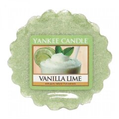 Ароматическая свеча Yankee Candle Vanilla Lime 22 г цена и информация | Подсвечники, свечи | kaup24.ee