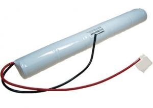 Kõrge temperatuuriga aku 2500mAh 15,0Wh NiCd 6,0V 5xC 28,2x250mm цена и информация | Батарейки | kaup24.ee