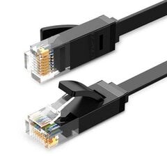 Ugreen Ethernet RJ45 lamevõrgukaabel, Cat.6, UTP, 15m, must цена и информация | Кабели и провода | kaup24.ee