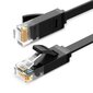 Ugreen Ethernet RJ45 lamevõrgukaabel, Cat.6, UTP, 15m, must hind ja info | Kaablid ja juhtmed | kaup24.ee