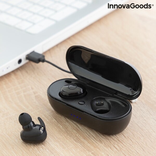 InnovaGoods eBeats, black цена и информация | Kõrvaklapid | kaup24.ee