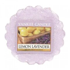 Aroomivaha Yankee Candle Lemon Lavender, 22 g цена и информация | Подсвечники, свечи | kaup24.ee