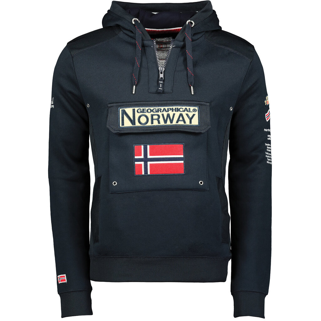 Meeste džemper Geographical Norway Gymclass, sinine hind ja info | Meeste pusad | kaup24.ee