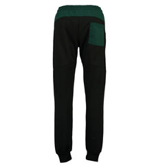 Спортивные брюки для мальчиков Geographical Norway Malon, черные/зеленые цена и информация | Шорты для мальчиков | kaup24.ee
