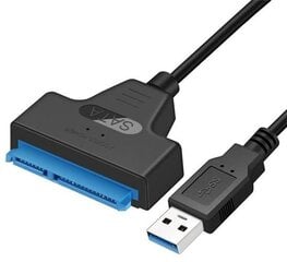 Usb 3.0 Sata adapter SSD kõvaketas hind ja info | USB jagajad, adapterid | kaup24.ee