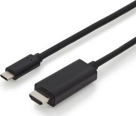 Digitus AK-300330-050-S, USB-C/HDMI, 5 м цена и информация | Кабели и провода | kaup24.ee