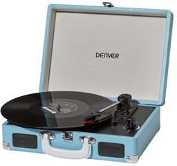 Vinüülplaadimängija Denver VPL-120 Blue цена и информация | Проигрыватели для пластинок, патефоны | kaup24.ee