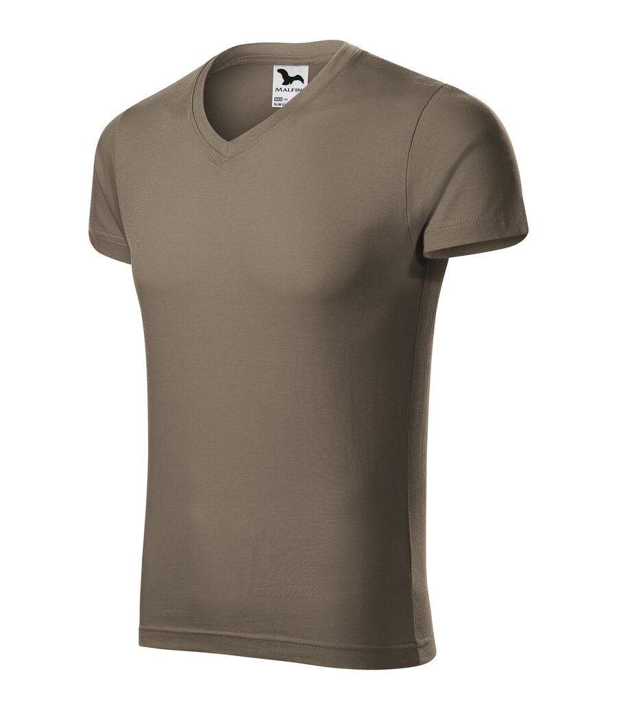 Slim Fit V-neck T-särk meestele цена и информация | Meeste T-särgid | kaup24.ee