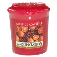 Ароматическая свеча Yankee Candle Mandarin Cranberry 49 г цена и информация | Подсвечники, свечи | kaup24.ee
