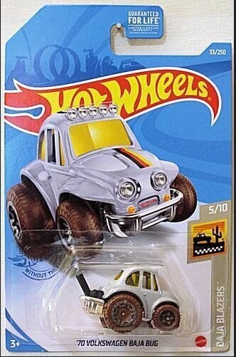 2021 - 033 - GTC17 Hot Wheels '70 VOLKSWAGEN BAJA BUG цена и информация | Poiste mänguasjad | kaup24.ee