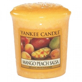 Yankee Candle Mango Peach Salsa lõhnaküünal 49 g цена и информация | Подсвечники, свечи | kaup24.ee