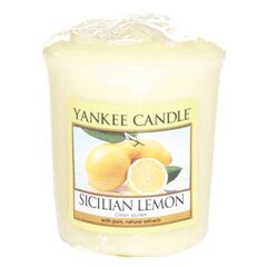 Lõhnaküünal Yankee Candle Sicilian Lemon, 49g hind ja info | Küünlad, küünlajalad | kaup24.ee