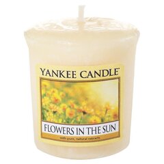 Aroomiküünal Yankee Candle Flowers In The Sun, 49g hind ja info | Küünlad, küünlajalad | kaup24.ee