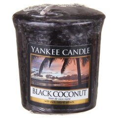 Свеча Yankee Candle, чёрный кокос, 49 г цена и информация | Свечи, подсвечники | kaup24.ee