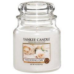 Lõhnaküünal Yankee Candle Wedding Day, 411g hind ja info | Küünlad, küünlajalad | kaup24.ee