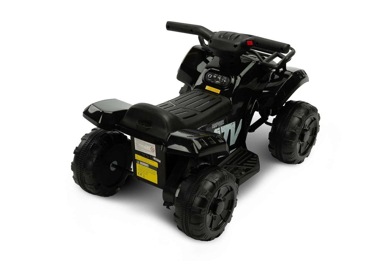 Laste elektriline ATV Toyz Raptor Black hind ja info | Laste elektriautod | kaup24.ee