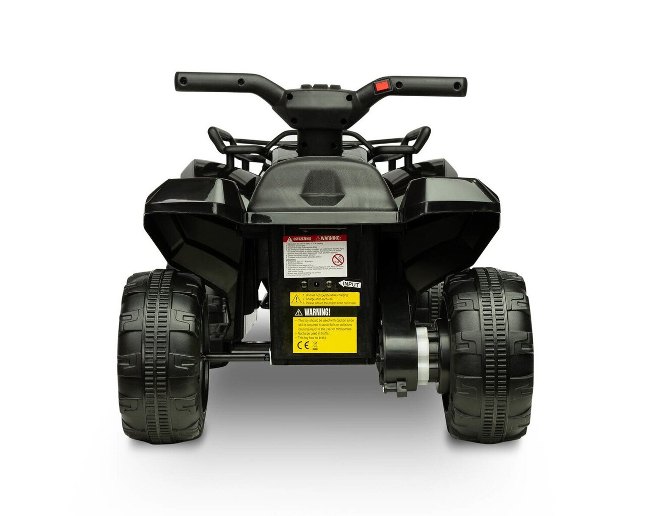 Laste elektriline ATV Toyz Raptor Black hind ja info | Laste elektriautod | kaup24.ee