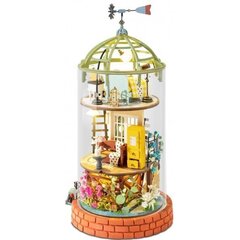 Puidust kokkupandav miniatuur Robotime Tube 3D Domed Loft, 14+ aastat hind ja info | Klotsid ja konstruktorid | kaup24.ee