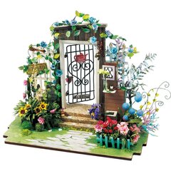 Puidust miniatuur meeskond Robotime 3D Secret Garden, 14+ aastat hind ja info | Klotsid ja konstruktorid | kaup24.ee