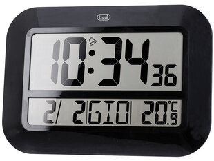 Trevi OM 3540 BLACK настенные часы цена и информация | Часы | kaup24.ee