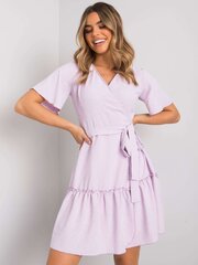 Светло-фиолетовое платье с галстуком цена и информация | Платья | kaup24.ee