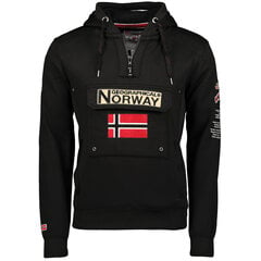 Meeste džemper Geographical Norway Gymclass, must цена и информация | Мужские толстовки | kaup24.ee