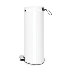 Pedaaliga urn, FlatBack+ 30L White hind ja info | Prügikastid | kaup24.ee